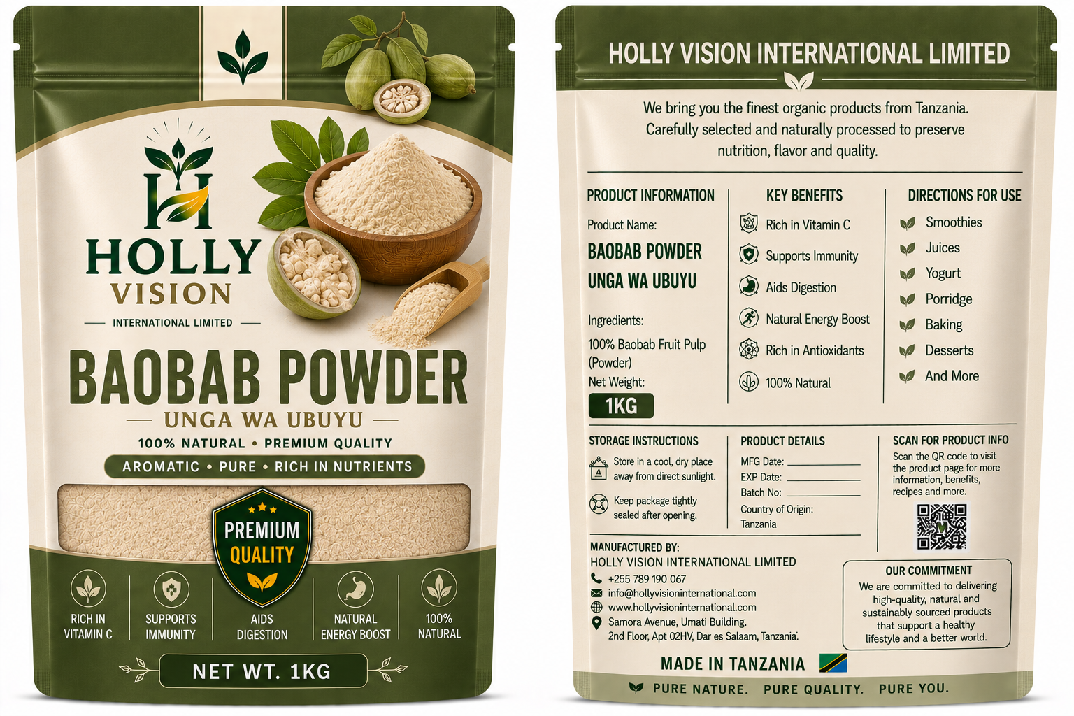 HVIL Baobab Powder