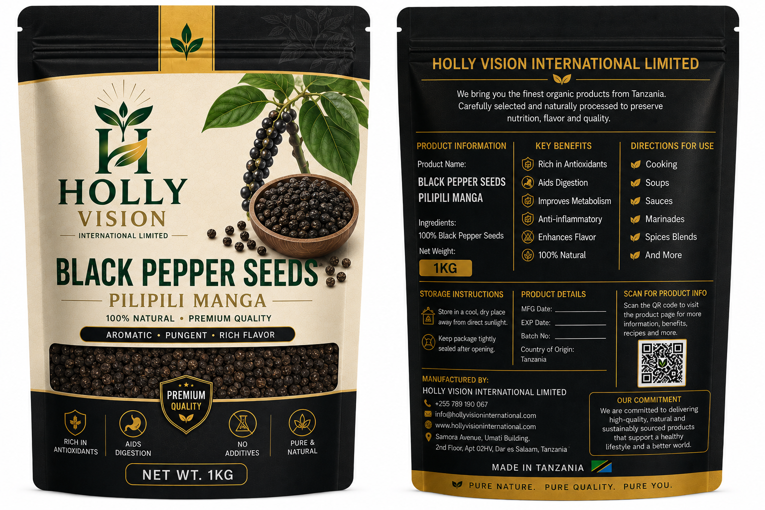 Black Pepper Seeds